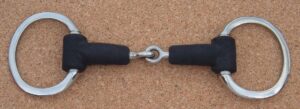 Jointed Rubber Eggbutt Snaffle