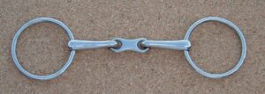 Thin French Link Loose Ring Snaffle
