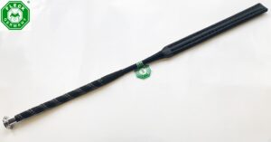 Fleck Slender Black Padded Jumping Bat with Nickle Capped Handle 60cm BS Legal