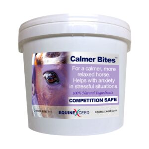 Calmer Bites™ by Equine Exceed Calming Treats/Cookies for Horses, Natural Calmer