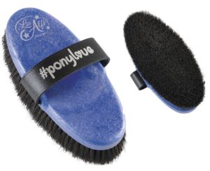 HAAS PONYLOVE KARDATSCHE Body Brush with Dense Bristles for a Clean & Shiny Coat