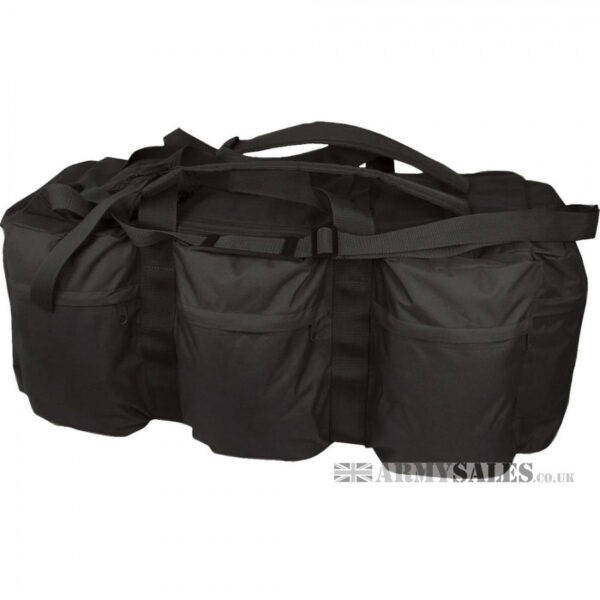 Kombat Military Army Style Deployment Bag / Holdall BLACK
