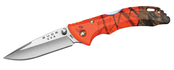 Buck Bantam 284 BBW Knife - Mossy Oak Blaze Orange Camo