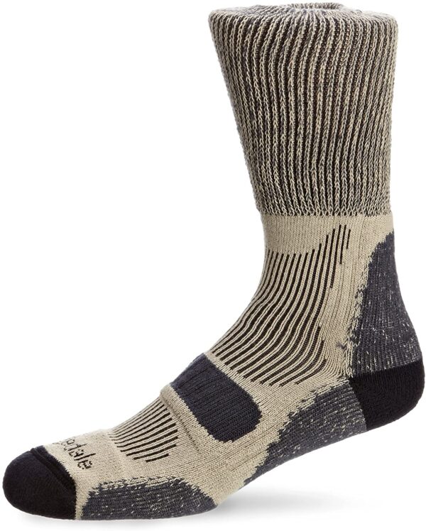 BRIDGEDALE LIGHT HIKER COTTON COOL COMFORT LIGHT WEIGHT INDIGO BOOT SOCK