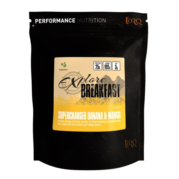 TORQ Explore High Energy Breakfast Supercharged Banana & Mango 540 kcal