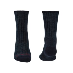 BRIDGEDALE TREKKER COMFORT FIT/MEN'S MIDWEIGHT MERINO COMFORT BOOT NAVY BLUE