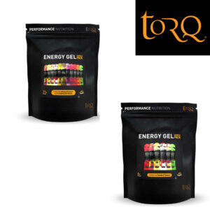 TORQ Energy Gel Sample Packs 6 or 12 x 45g Mixed Flavours for Expeditions, Cycling, Running etc