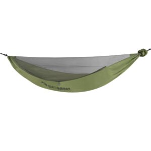 Sea to Summit Olive Green Jungle Hammock Set with Straps for Lightweight Expedition Camping