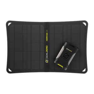GOAL ZERO NOMAD 10 + VENTURE 35 (SOLAR PANEL + POWER BANK)