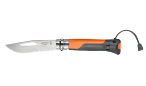 Opinel Outdoor No. 08 pocket knife, ORANGE