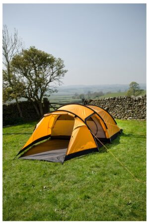 Snugpak The Journey Quad. Four Person Tent. Sunburst Orange