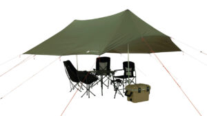 Robens Navigator Range Twin Summit Shelter PRS Green Tarp Dining / Work Shelter