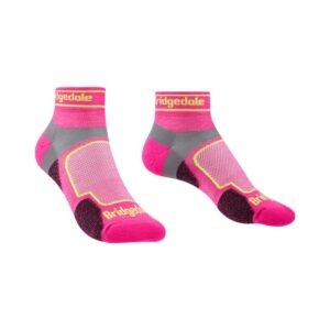 BRIDGEDALE TRAIL RUN ULTRA LIGHT T2 COOLMAX SPORT FIT LOW HEIGHT PINK