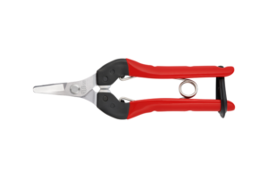FELCO 320 PICKING & TRIMMING SNIPS WITH STEEL HANDLES, CURVED NICKEL PLATED BLADE