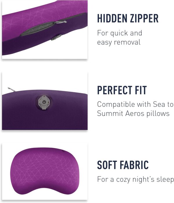 Sea to Summit Protective Pillow Case for Aeros Regular Pillows NAVY Blue - Image 3
