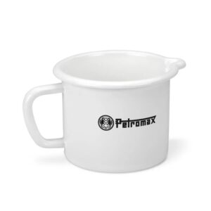 PETROMAX ENAMEL MILK JUG / POT 1.4 L WHITE