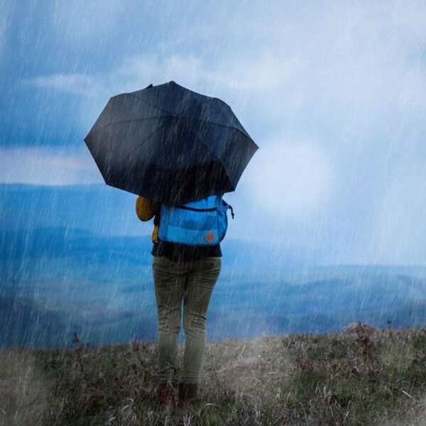 SEA TO SUMMIT POCKET UMBRELLA ULTRA-COMPACT LIGHT WEIGHT BLACK TRAVEL UMBRELLA - Image 4