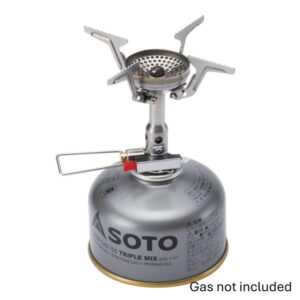 SOTO Amicus pocket camping stove with Stealth Igniter