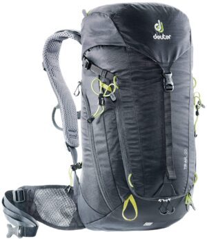 DEUTER TRAIL 22 HIKING TREKKING CAMPING RUCKSACK / BACKPACK - BLACK GRAPHITE