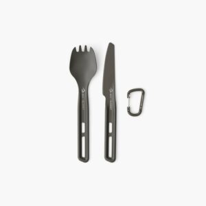 Sea to Summit Frontier Ultralight Spork & Knife Set with Carabiner
