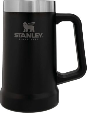 Stanley Adventure Big Grip Beer Stein 0.7L (1.2 UK Pints) Matte Pebble Black
