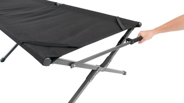 Outwell Laguna Hill L Large Folding Camp Bed with 125kg Capacity - Image 3