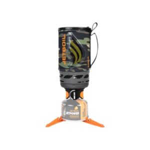 Jetboil Flash 1.0L Dark Camo with New 1 Step Auto Ignition for Camping