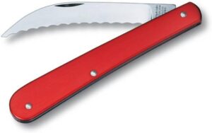 Victorinox Folding Baker’s Knife, Alox, Red 0.7830.11