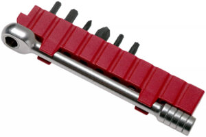 Victorinox ratchet & 6 bit bitset for SwissTool 3.0306