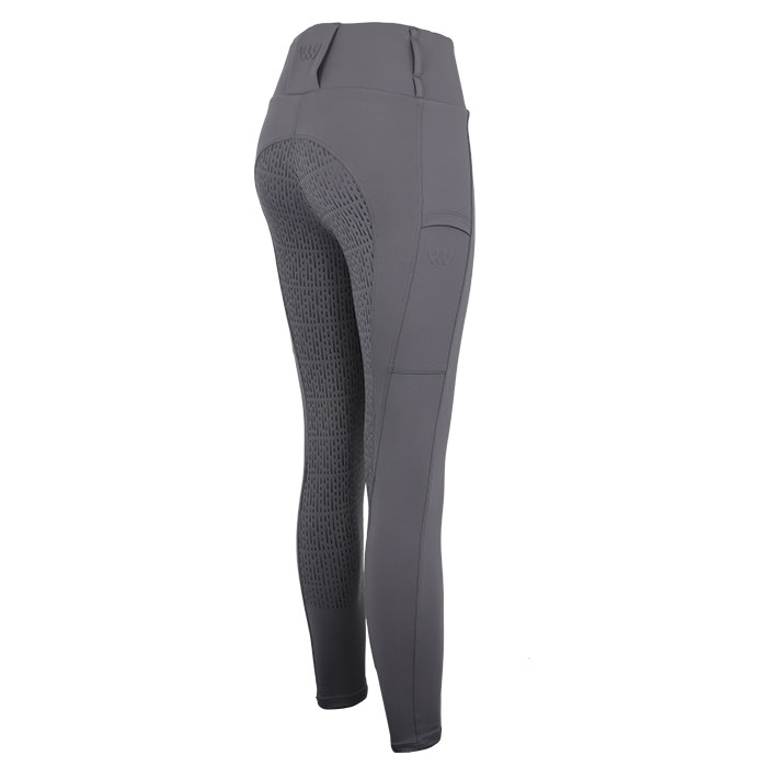 WOOF WEAR ALL SEASON RIDING TIGHTS - SAGE GREEN, DOVE GREY, NAVY, STONE - Image 14