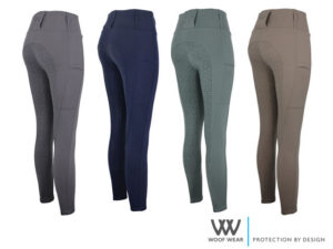 WOOF WEAR ALL SEASON RIDING TIGHTS - SAGE GREEN, DOVE GREY, NAVY, STONE