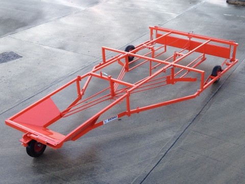 Replacement wheel and tyre for Browns Compactor B Small Conventional Bale Accumulator Sledge - Image 2