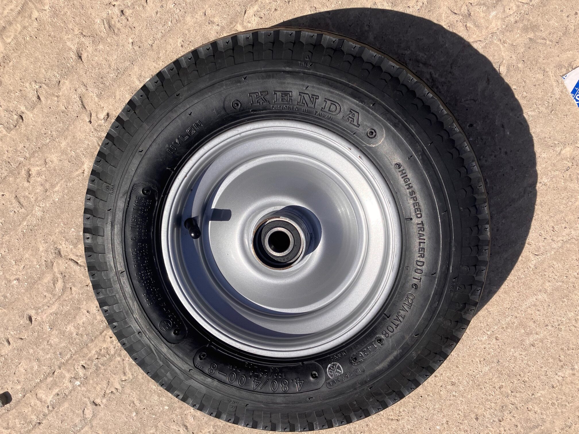 Replacement wheel and tyre for Browns Compactor B Small Conventional Bale Accumulator Sledge - Image 4