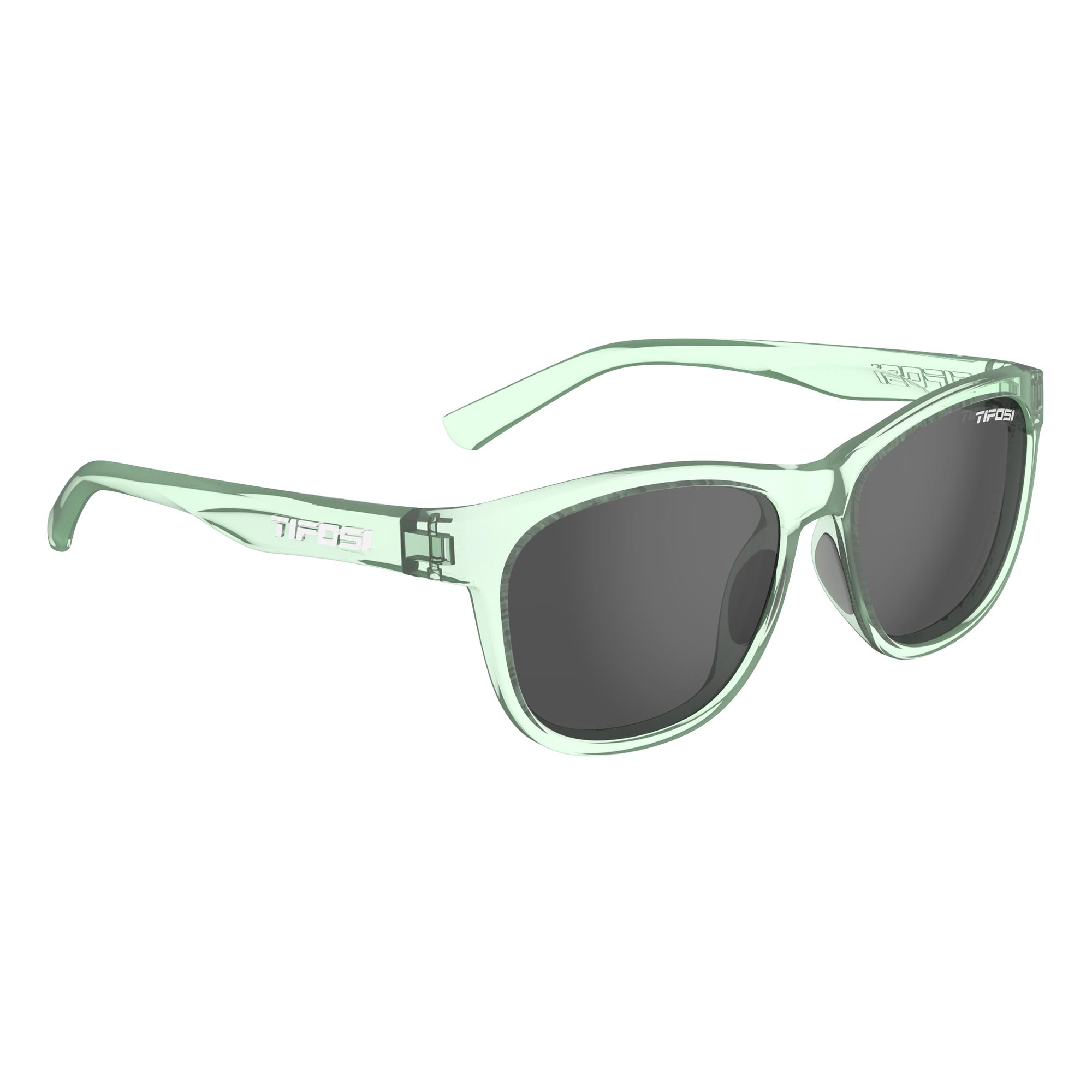 Tifosi Swank Bottle Green Frame Sunglasses with Grey Polarised lenses - Image 3