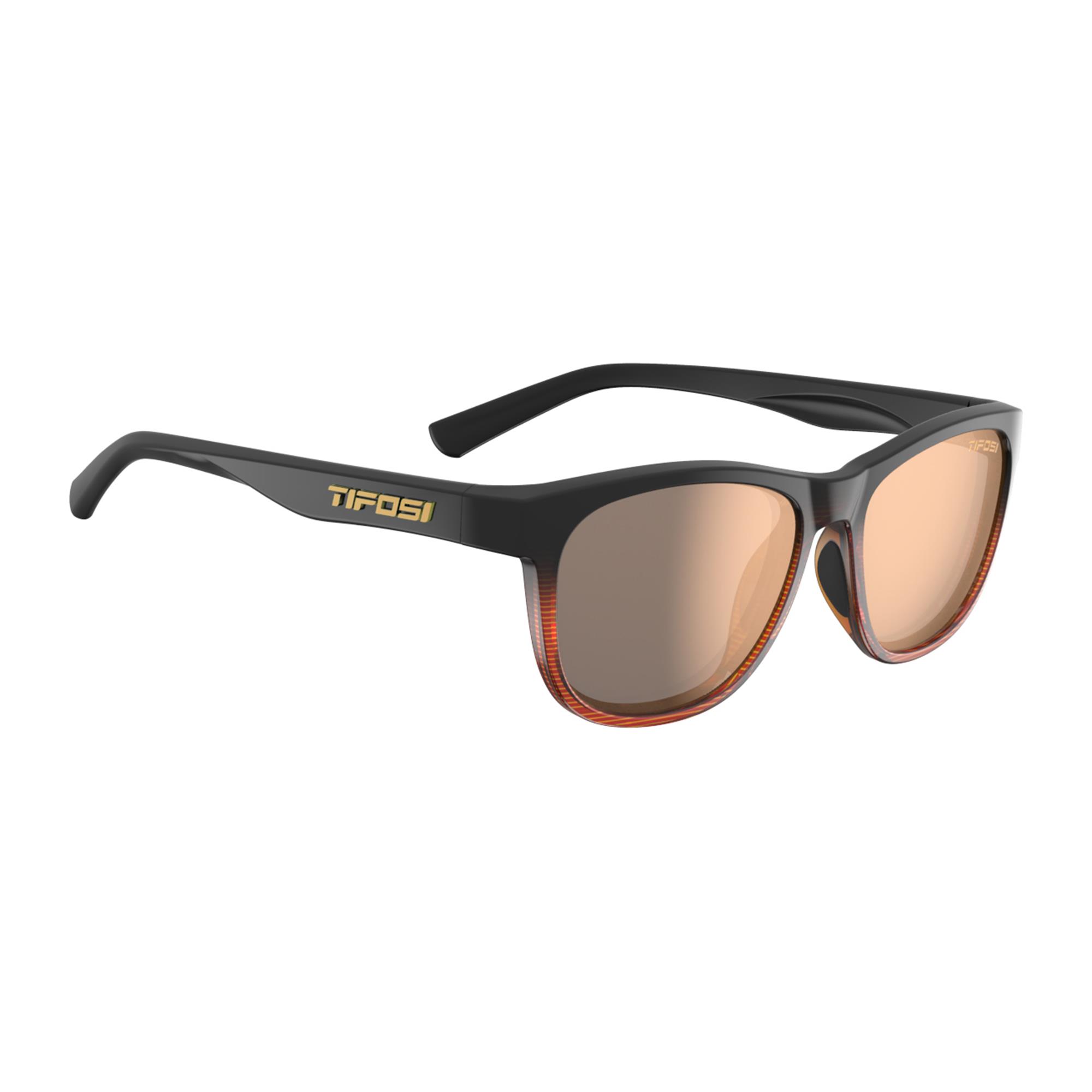 Tifosi Swank Brown Fade Frame Sunglasses Brown Polarised lenses - Image 3