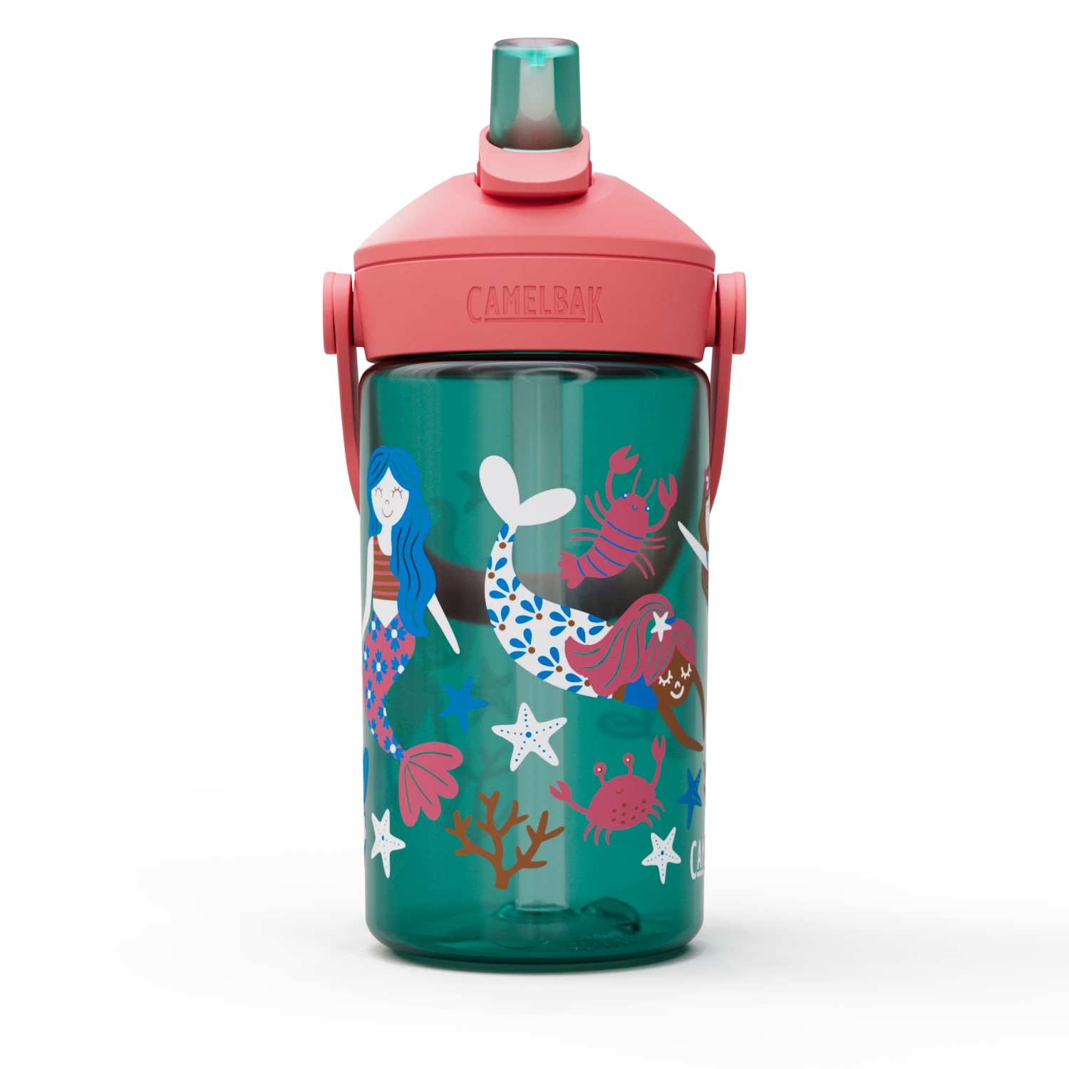 Camelbak Thrive™ Flip Straw Kids 14oz Bottle - MERMAID FRIENDS - Image 2