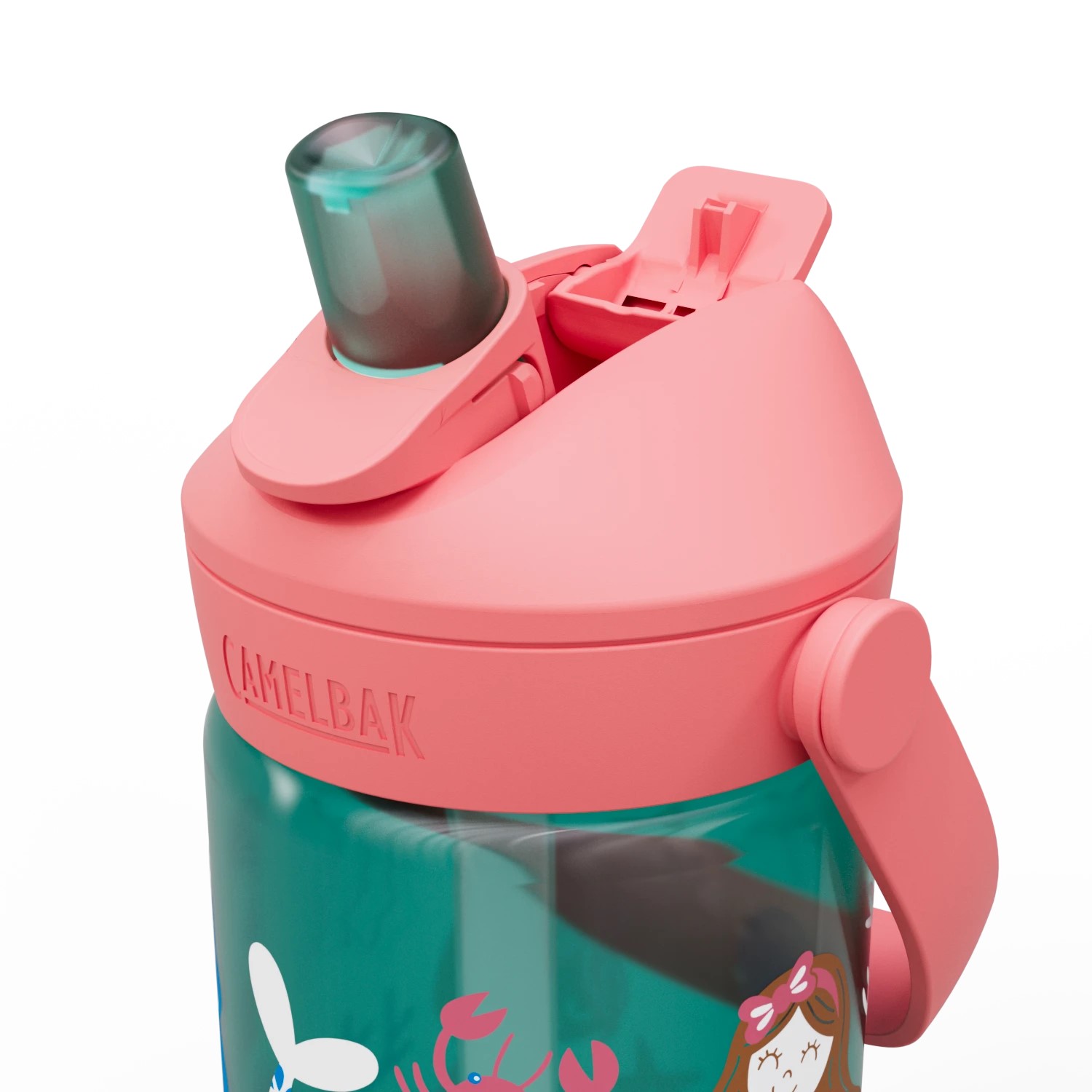 Camelbak Thrive™ Flip Straw Kids 14oz Bottle - MERMAID FRIENDS - Image 3