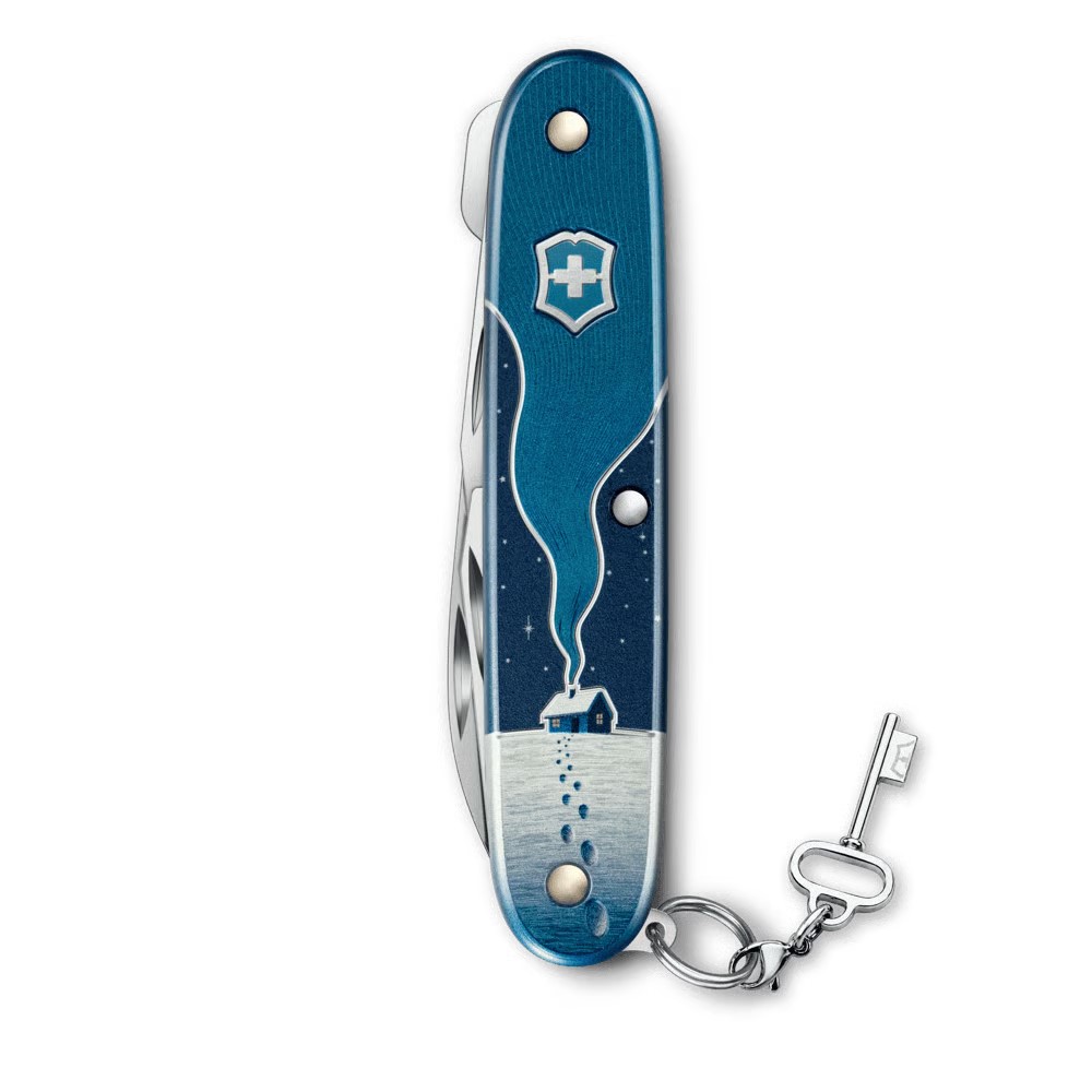 Victorinox 0.8211.22E1 Synergy Alox 93 mm Pocket Knife Winter Magic Edition 2026 - Image 3
