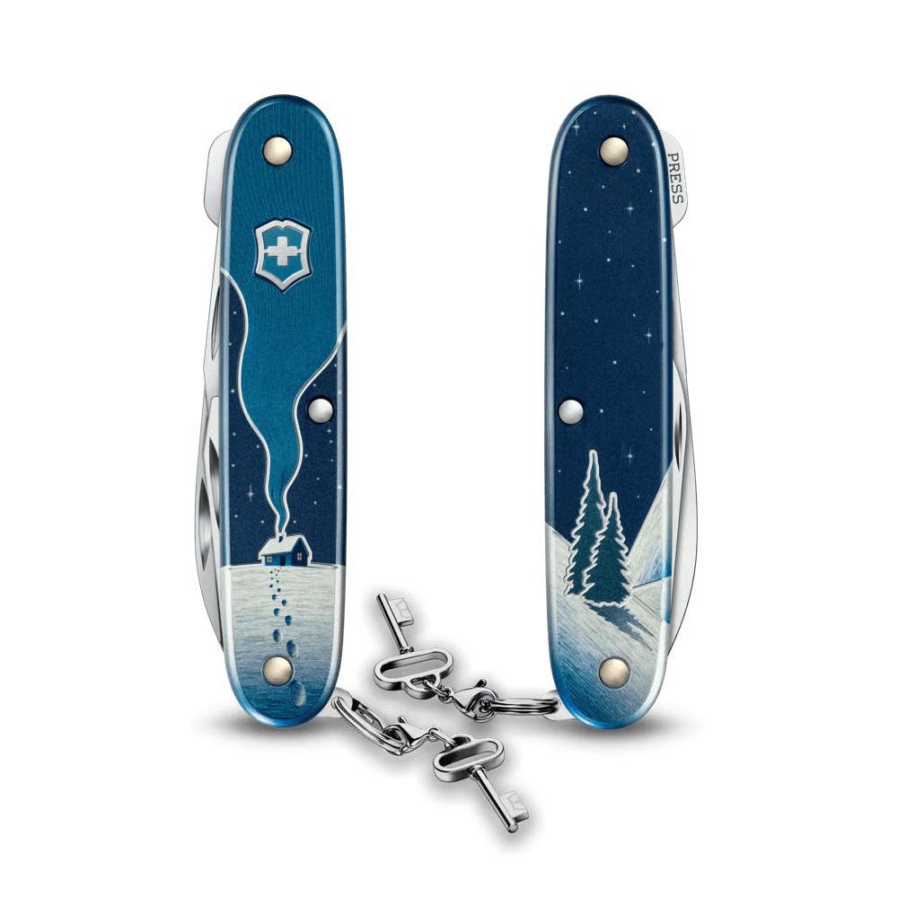Victorinox 0.8211.22E1 Synergy Alox 93 mm Pocket Knife Winter Magic Edition 2026